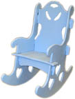 blue chair