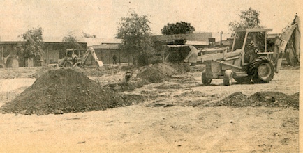 digging at EHS